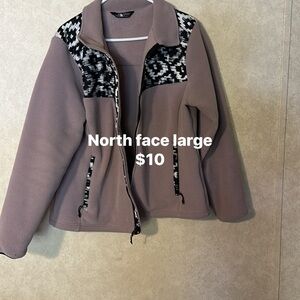 The North Face Women's Purple and Black Ski Jacket